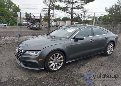 2014 Audi A7 3.0T Premium Plus z USA, uszkodzony, nr VIN WAU2GAFC5EN066739